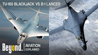 Why does the Tu160 Blackjack have nearly twice the top speed of the B1 Lancer [upl. by Chemash]