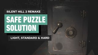 Silent Hill 2 Remake Safe Puzzle Solution Wood Side Apartments [upl. by Nyltac]