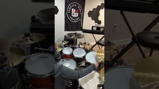 Faith Over Fear with Levi Tschida drumsmusic drums churchdrummer [upl. by Riay]