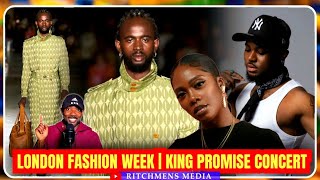 Black Sherif Stuns London Fashion Week 2024 with Tiwa Savage  King Promise at Gambia Concert [upl. by Atlante477]