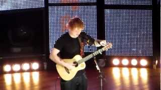 The Parting Glass  Ed Sheeran  Ryman Auditorium  22012013 [upl. by Johnston]