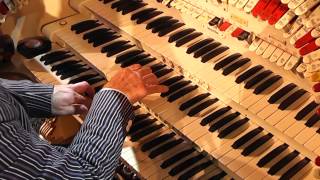 Phil Kelsall at the Wurlitzer organ at Blackpool Tower [upl. by Eiramenna]