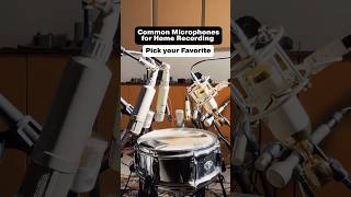 Common Mics for Home Recording  Snare Shooutout [upl. by Quintina]