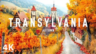 Autumn in Transylvania Romania 4K VIDEO  Discover the autumn of poetic villages and ancient castles [upl. by Hcib975]