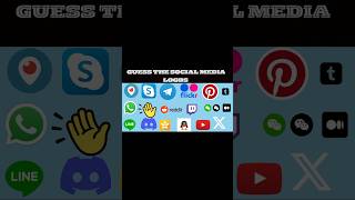 CAN YOU GUESS THESE SOCIAL MEDIA APPS CORRECTLY GUESS THE SOCIAL MEDIA LOGO GUESS THE LOGO quiz [upl. by Ytinav]