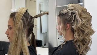 Ponytail  Hairstyle 2024 Wedding hairstyle [upl. by Irrac]