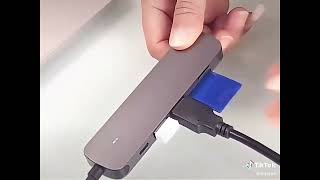 USB C HUB Type C Splitter Thunderbolt 3 Docking Station Lapto [upl. by Cale688]