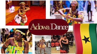 Adowa Dance One of Ghana’s Traditional Dance 🇬🇭🇬🇭 [upl. by Philippe]