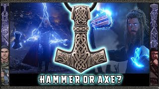 Thors Hammer or Axe Historical Viking age Warhammer Test [upl. by Arbmik]