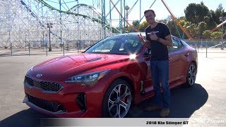 Review 2018 Kia Stinger GT [upl. by Nanis]