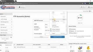 How to create FTP accounts in CWP [upl. by Zabrina]