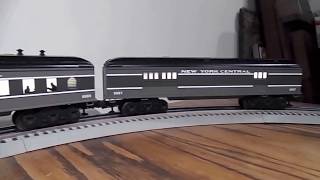 Lionel 616087888990 New York Central Illuminated Passenger Cars [upl. by Enneiviv]