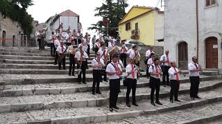 Montagano 2019  Marcia sinfonica Gasparina di Gino BELLO [upl. by Hgierb622]