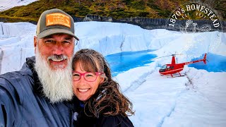 Exploring ALASKA  Matanuska Glacier Tour [upl. by Arrik]