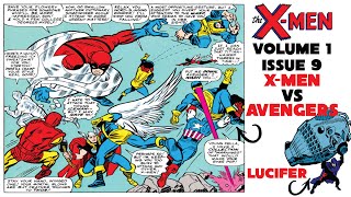 Avengers Battle The XMen Volume 1 Issue 9 Comic Book Summary XMen Fight Lucifer xmen avengers [upl. by Inimod]