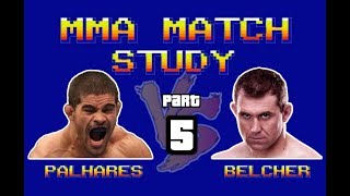 MMA Match Study Alan Belcher vs Rousimar “Toquinho” Palhares  Part 5 [upl. by Fusco]