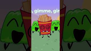 BFDI  Are You Gonna Eat Those Fries Bro Song by Parry Gripp animation [upl. by Dardani]