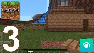 Minecraft Pocket Edition  Gameplay Walkthrough Part 3 iOS Android [upl. by Angi]