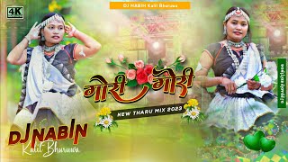 New Tharu Video 2023Gori Gori New Tharu DJ song 2080Tharu DJ remixNew Tharu song DJ Nabin [upl. by Ahsiuqal]