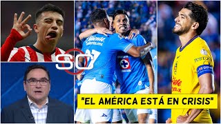 PIETRASANTA no se guarda NADA con la GOLEADA al AMÉRICA y la VICTORIA de CHIVAS  SportsCenter [upl. by Moira]