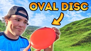 How Does An Oval Disc Golf Disc Fly [upl. by Yaluz]