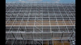 Former Halifax Building Society Head Office  PLETTAC METRIX by Crossway Scaffolding and TRAD UK [upl. by Llednol]