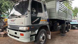 รถสิบล้อ Hino 3H 195 เครื่องเดิม เกียร์เดิม รถบรรทุก รถ10ล้อ รถสิบล้อ รถบรรทุก10ล้อ [upl. by Ahseiyn]