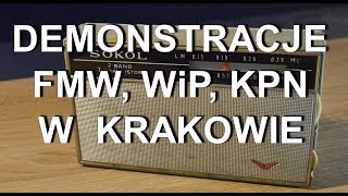 Demonstracje FMW KPN i WiP w Krakowie  quotSovieci do domuquot 1990 r  Polskie Radio [upl. by Eben]