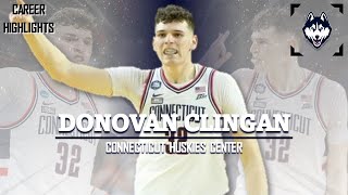 Donovan Clingan  𝟛𝟚  Connecticut Huskies Center [upl. by Lesiram905]