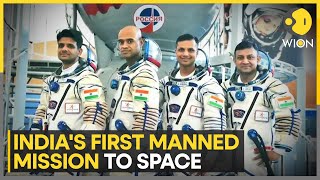 Gaganyaan Mission PM Modi announces names of astronauts picked for the mission  WION News [upl. by Htennek508]