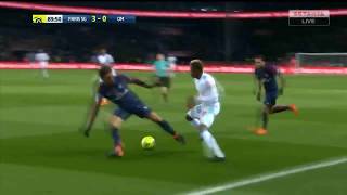 CLINTON NJIE  Eliminaton de 3 défenseurs du PSG [upl. by Anneh]