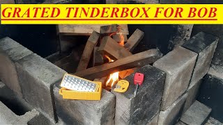 Put this grating tinderbox in your bug out bag as a prepper [upl. by Dent692]