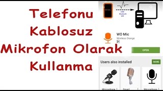 Telefonu kablosuz mikrofon olarak kullanma [upl. by Tania]