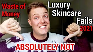 LUXURY SKINCARE FAILS 2021  Drugstore Dupes for Expensive Skincare [upl. by Fennell]