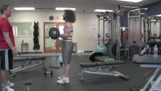 Jared Polin Lifting Weights in his Hot Richard Simons Shirt [upl. by Clevie928]