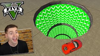 GTA V Online A CORRIDA do BURACO DE NITRO MUITO HARD [upl. by Lynnet]