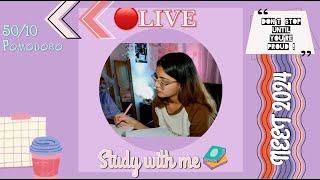 3monthschallenge❤️‍🔥12hrDAY 21📚 Study with me⚡🔴LIVE aestheticPOMODORONEET2024 🔥🎧FIRE [upl. by Chud]