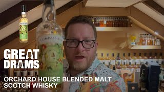 Orchard House Blended Malt Scotch Whisky  Whisky Review  GreatDrams [upl. by Collier]