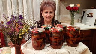 ОБАЛДЕННЫЕ МАРИНОВАННЫЕ БАКЛАЖАНЫ на ЗИМУ Самый вкусный маринад [upl. by Burny]