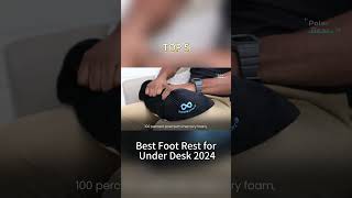 TOP 5 Best Foot Rest for Under Desk 2024 [upl. by Nodnerb]