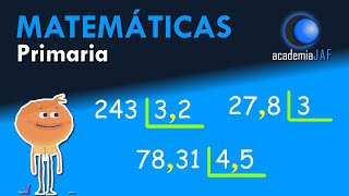 Cómo dividir números decimales [upl. by Ahtnamas]