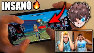 ASI REACCIONAMOS AL VER LAS MANOS DE RUOK JUGANDO FREE FIRE EN SU TELEFONO brutal  TheDonato [upl. by Enyaw]