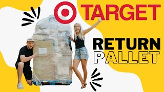 HUGE Target Return Pallet Unboxing  3300 Of MYSTERY Items [upl. by Christis449]