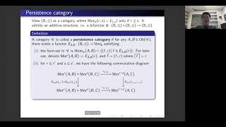 Triangulated persistence categories  Jun Zhang [upl. by Atiuqehs]