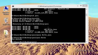 How to Compile and Run Java Program from Command Prompt [upl. by Isdnil]