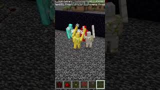 Ore golems vs blood golemm op fight minecraft [upl. by Aneerak]