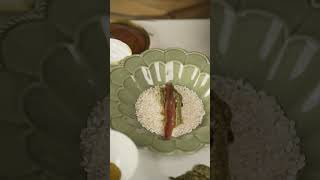 Recetas fáciles Crujiente de arroz y lechuga de mar con anchoa [upl. by Emixam]