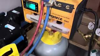 REFRIGERANT RECOVERY CYLINDER Testing and preparation for leaks before using the first time ￼ [upl. by Llerihs690]