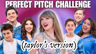 Perfect Pitch Challenge  Taylors Version  Sharpe Family Singers [upl. by Avivah773]