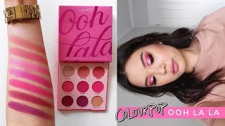 COLOURPOP OH LALA PALETTE ⋆ 3 Looks Review  Comparisons [upl. by Allyce]